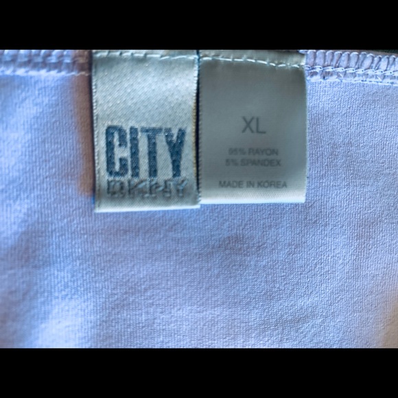 City DKNY Mauve XL Center Ruched Tank Top - Picture 4 of 4